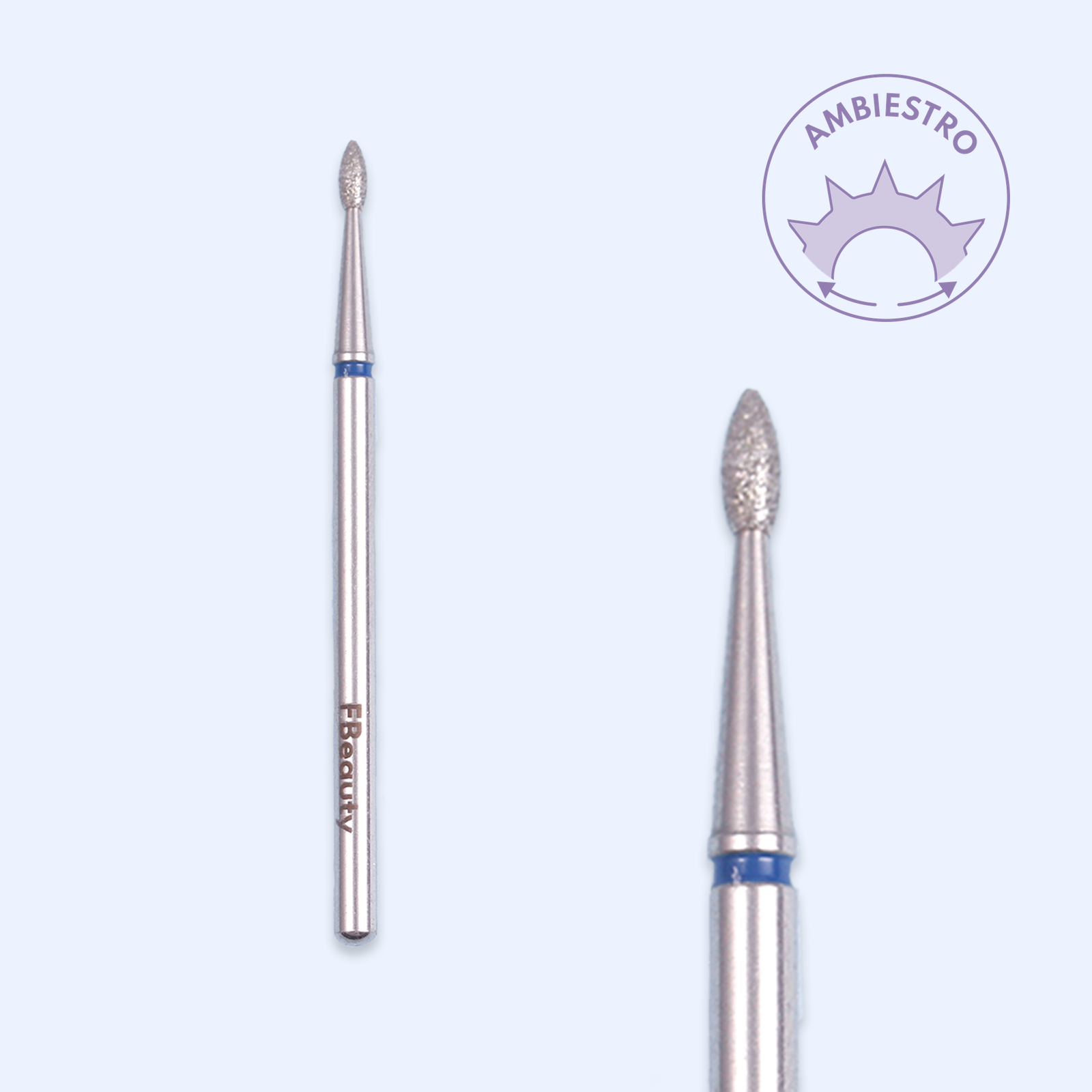 Ponta de diamante DI-PBRO33 — gota de 1,6 mm para trabalho corrente.