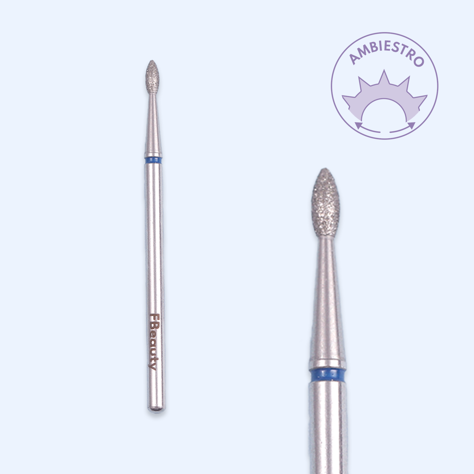 Ponta de diamante DI-PBRO37 — gota de 1,8 mm para trabalho corrente.