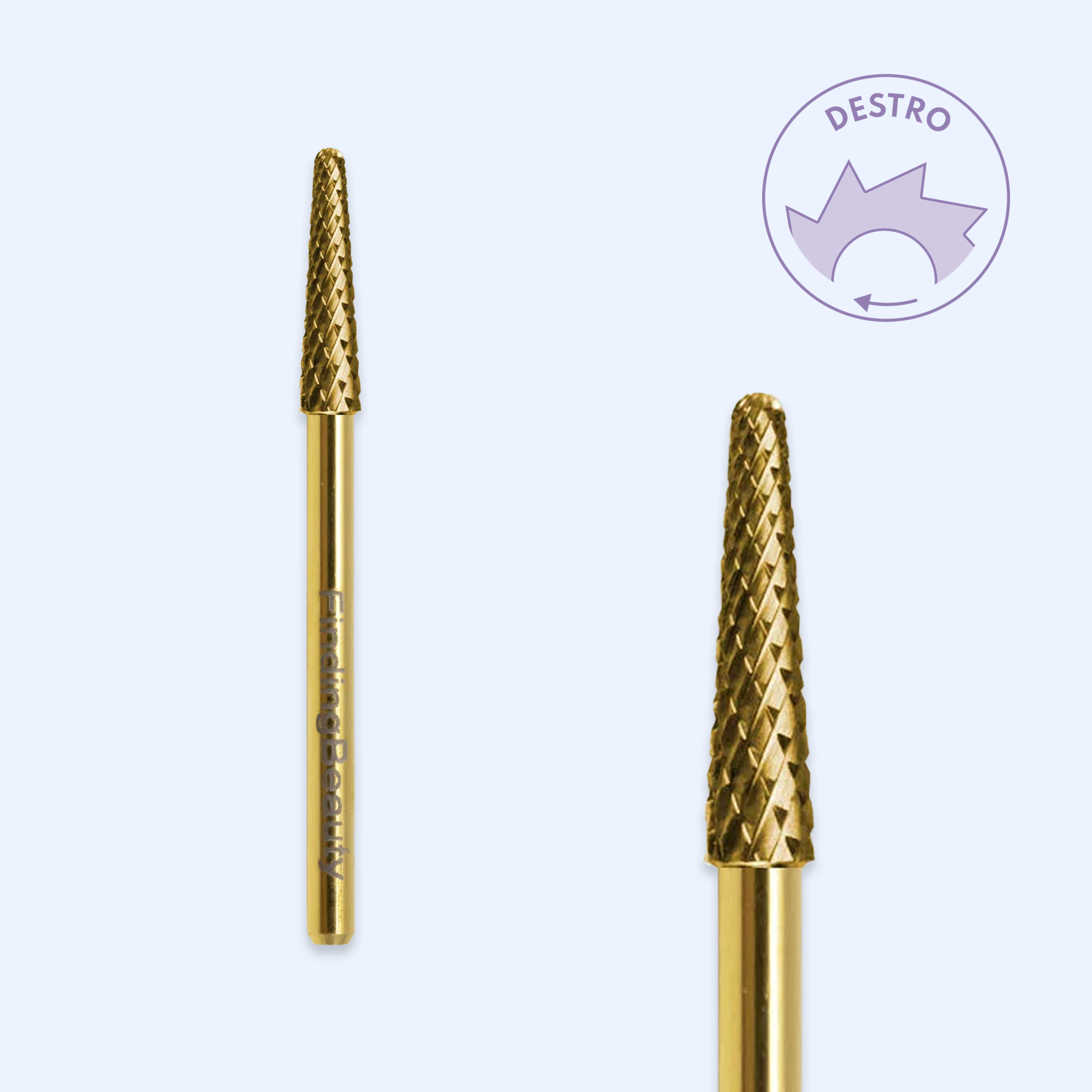 Ponta de tungsténio TUNG-PBRO16 — cónica pequena, 3,1 mm. Rebaixa e molda no trabalho corrente
