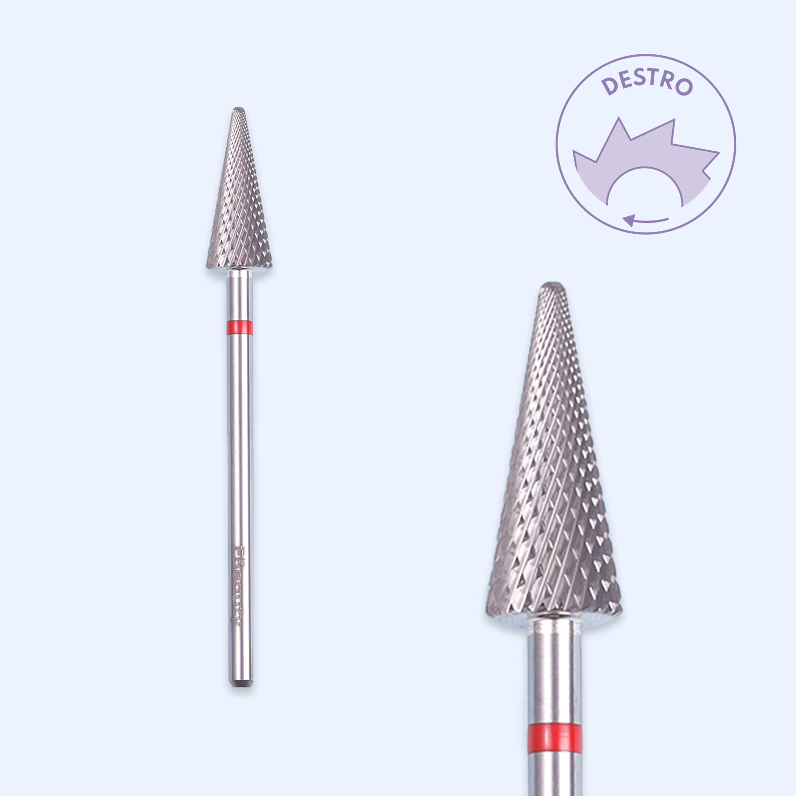 Ponta de tungsténio TUNG-PBRO20 — cónica pontiaguda de 6 mm para refinamento diário.