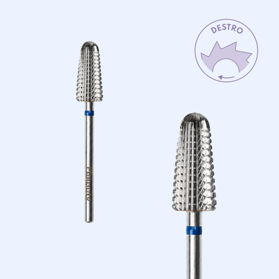 Ponta de tungsténio TUNG-PBRO42 — cónica de topo redondo de 7 mm para rebaixar e moldar.