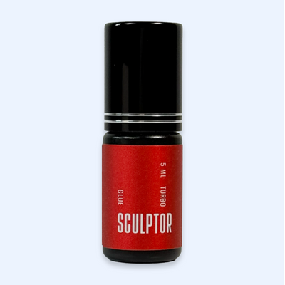 Cola Turbo Sculptor de 5 ml em vista frontal