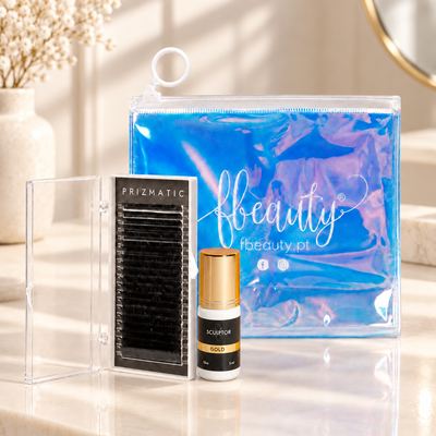 Kit Sculptor Lash Essential apresentado numa bancada profissional