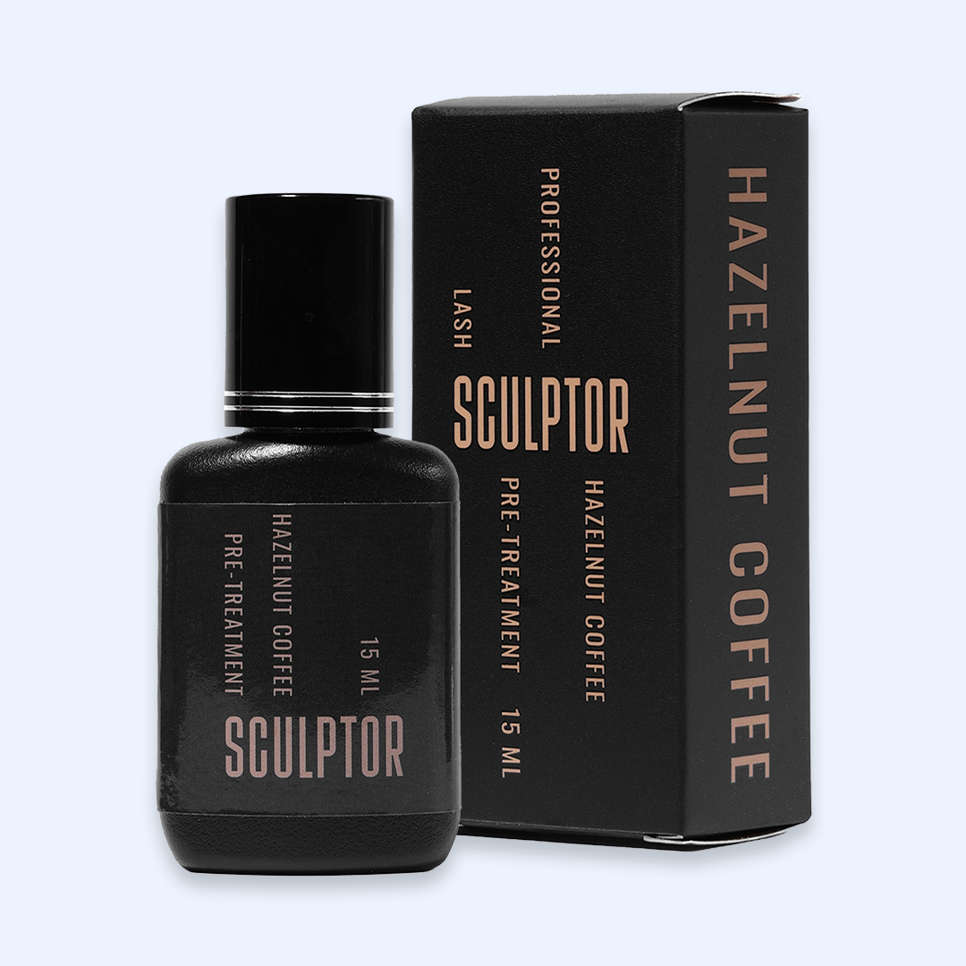 Pré-Tratamento Sculptor Hazelnut Coffee de 15 ml com caixa