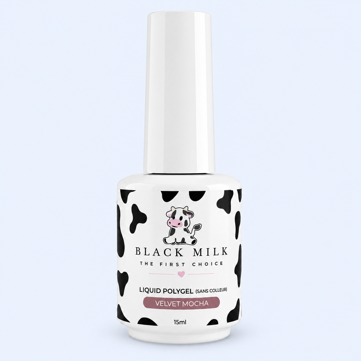 Liquid Polygel Velvet Mocha Black Milk 15 ml - Smirnova — fotografia principal