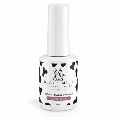 Liquid Polygel Velvet Mocha Black Milk 15 ml - Smirnova — fotografia de produto