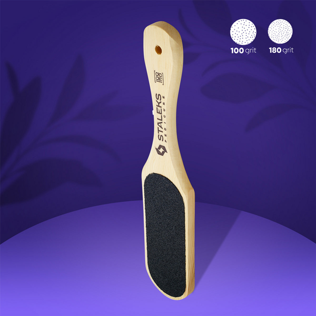 Lima de Pedicure Madeira BEAUTY & CARE 10 TYPE 1 100/180 Staleks — fotografia de produto; SKU ABC 10/1
