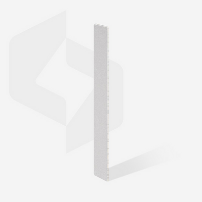 Lixa Descartável papmAm Staleks Soft (espuma macia) EXPERT 20 Staleks — detalhe técnico do produto; SKU DFCE-20-100/25W / DFCE-20-150/25W / DFCE-20-180/25W / DFCE-20-240/25W