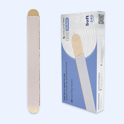 Conjunto Lixa + Base Descartável papmAm Staleks Soft (espuma macia) EXPERT 20 Staleks — variante ou detalhe 5 do produto; SKU DWCE-20-100/25W / DWCE-20-150/25W / DWCE-20-240/25W