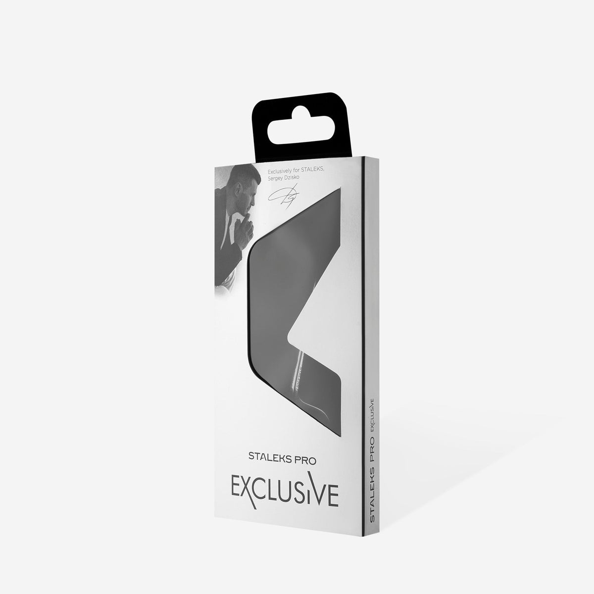 Tesoura para Cutículas EXCLUSIVE 20 TYPE 1 Staleks — embalagem ou vista oficial complementar; SKU SX-20/1m