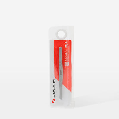 Pinça para Sobrancelhas CLASSIC 10 TYPE 3 Staleks — embalagem ou vista oficial complementar; SKU TC-10/3