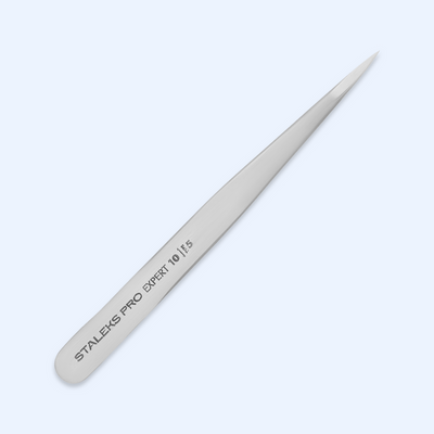 Pinça para Sobrancelhas EXPERT 10 TYPE 5 Staleks — vista principal do produto; SKU TE-10/5