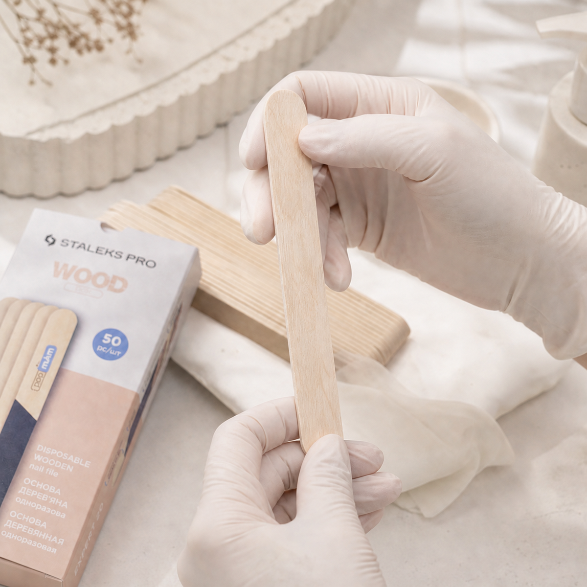 Base de Madeira Staleks EXPERT 20 Staleks — apresentação profissional do produto; SKU WBE-20