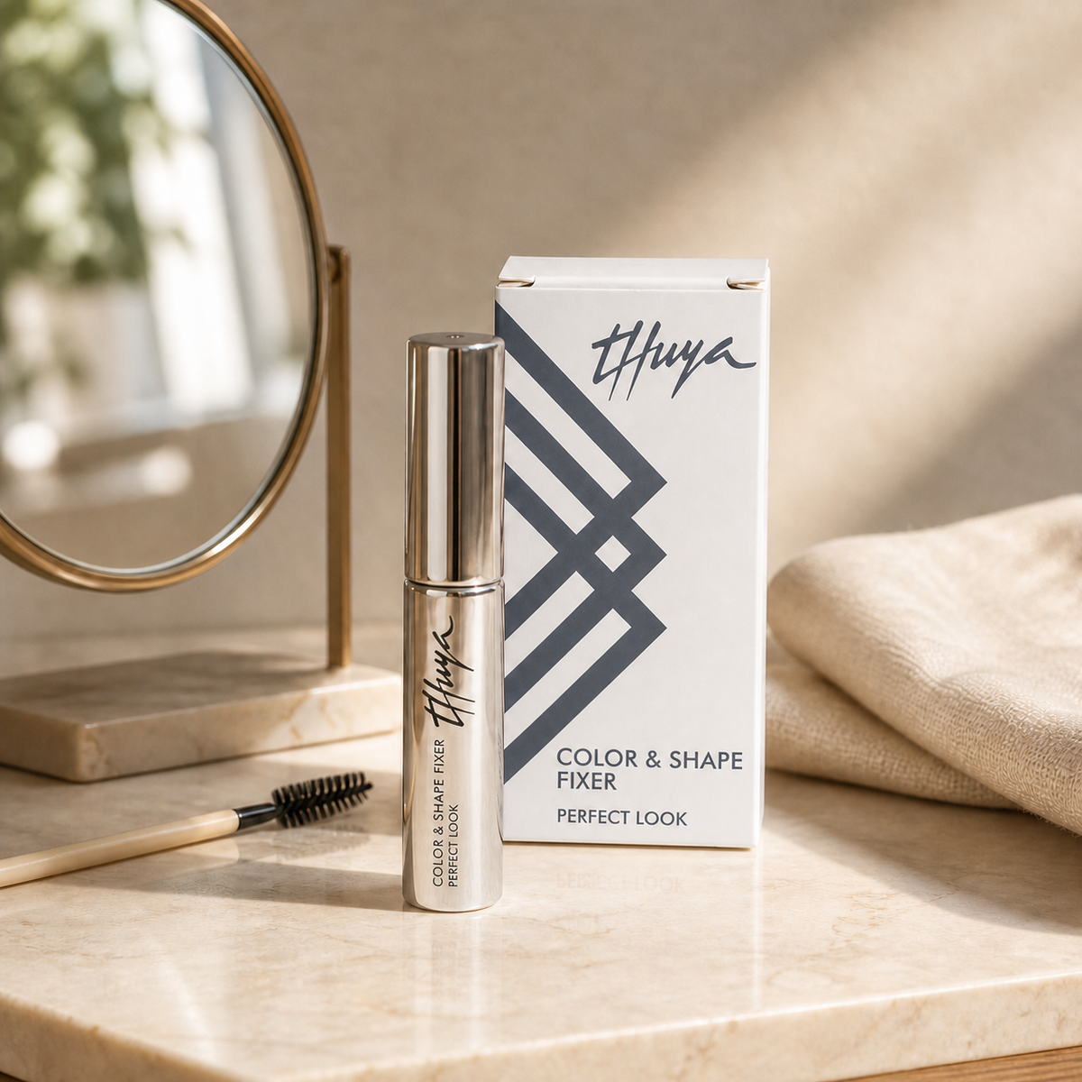 Sérum Color & Shape Fixer Thuya em ambiente profissional