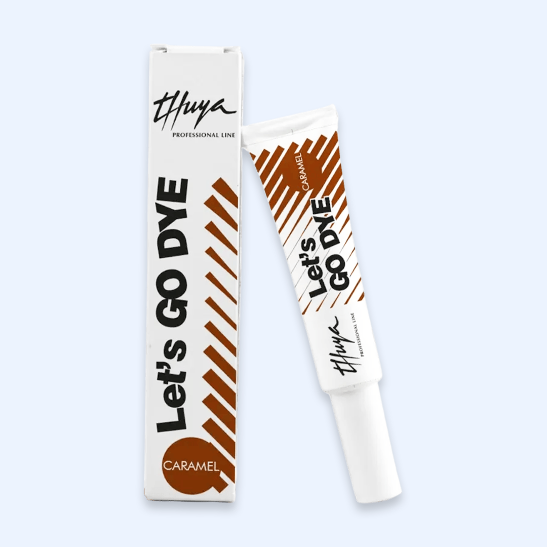 Tinta Let's Go Dye Caramel Thuya para sobrancelhas — vista principal