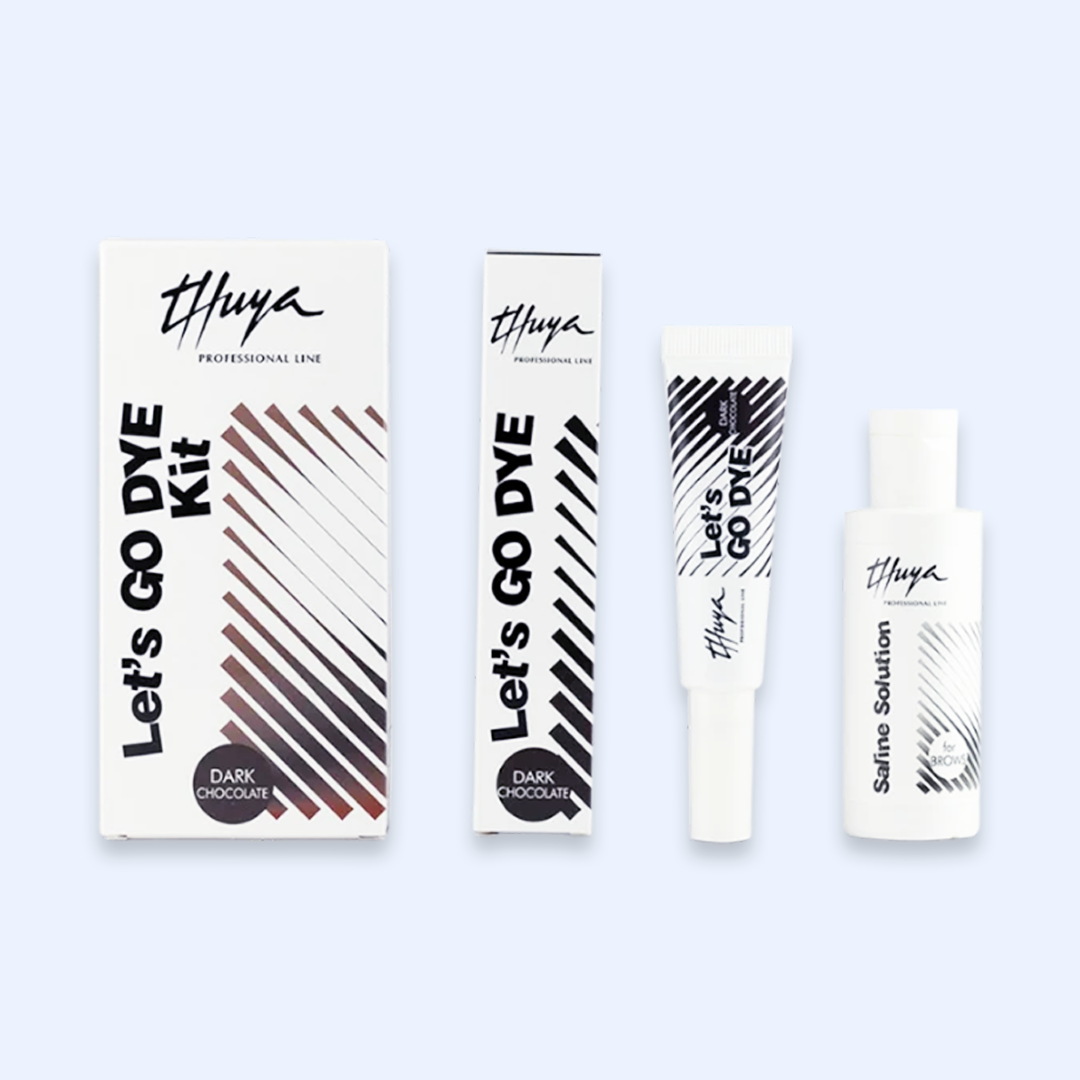 Kit Let's Go Dye Dark Chocolate Thuya — vista principal