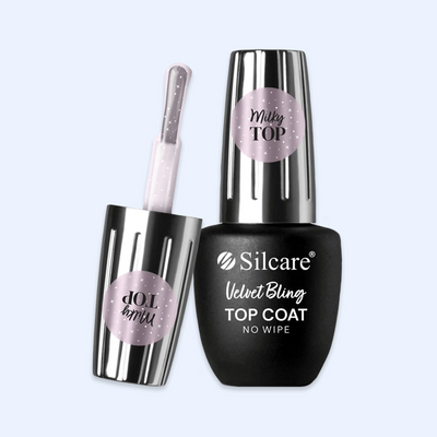 Velvet Bling - Top Coat  No Wipe Silcare
