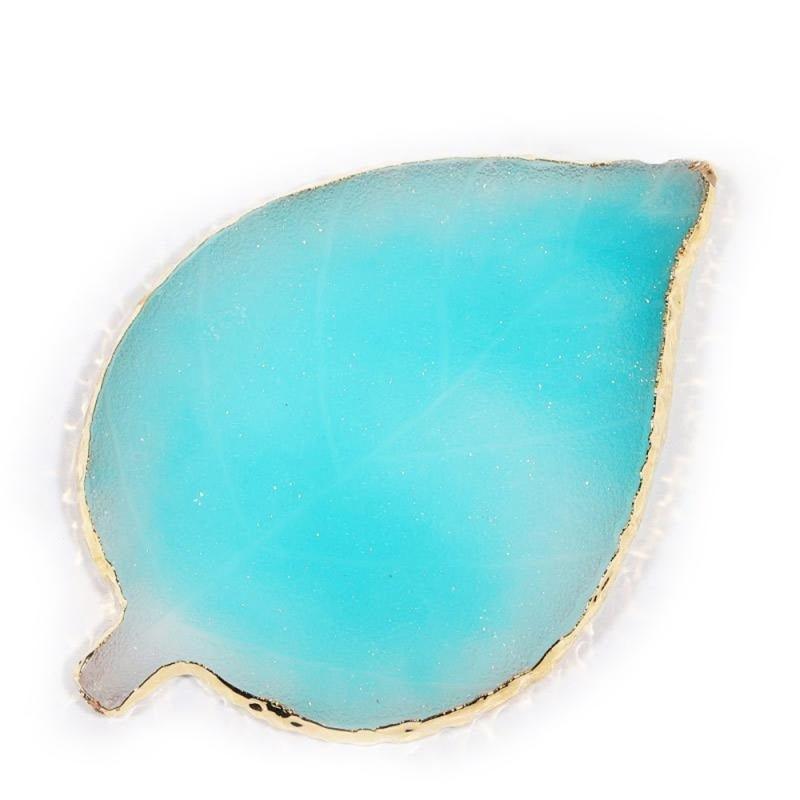 Paleta de Pedra decorativa estilo Folha