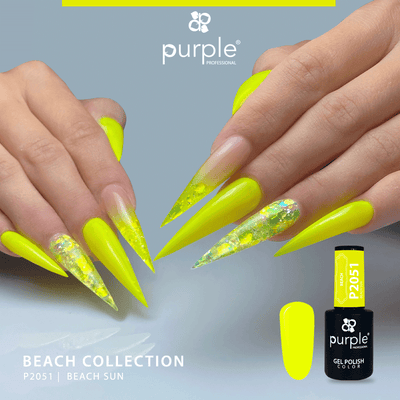 Verniz Gel Purple - Beach Sun P2051